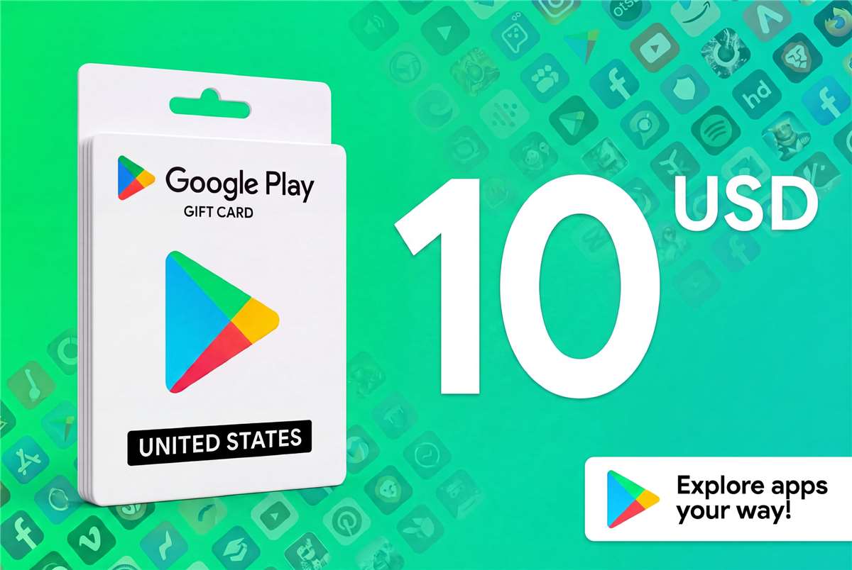 🎁 Подарочная карта Google Play — Официальный код ⚡

💳 Официальная подарочная карта Google Play на 10 Долларов. Доставка кода в личные сообщения 📩. Подходит для покуп... Google Play